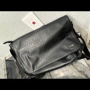 Black Armani Laptop Bag